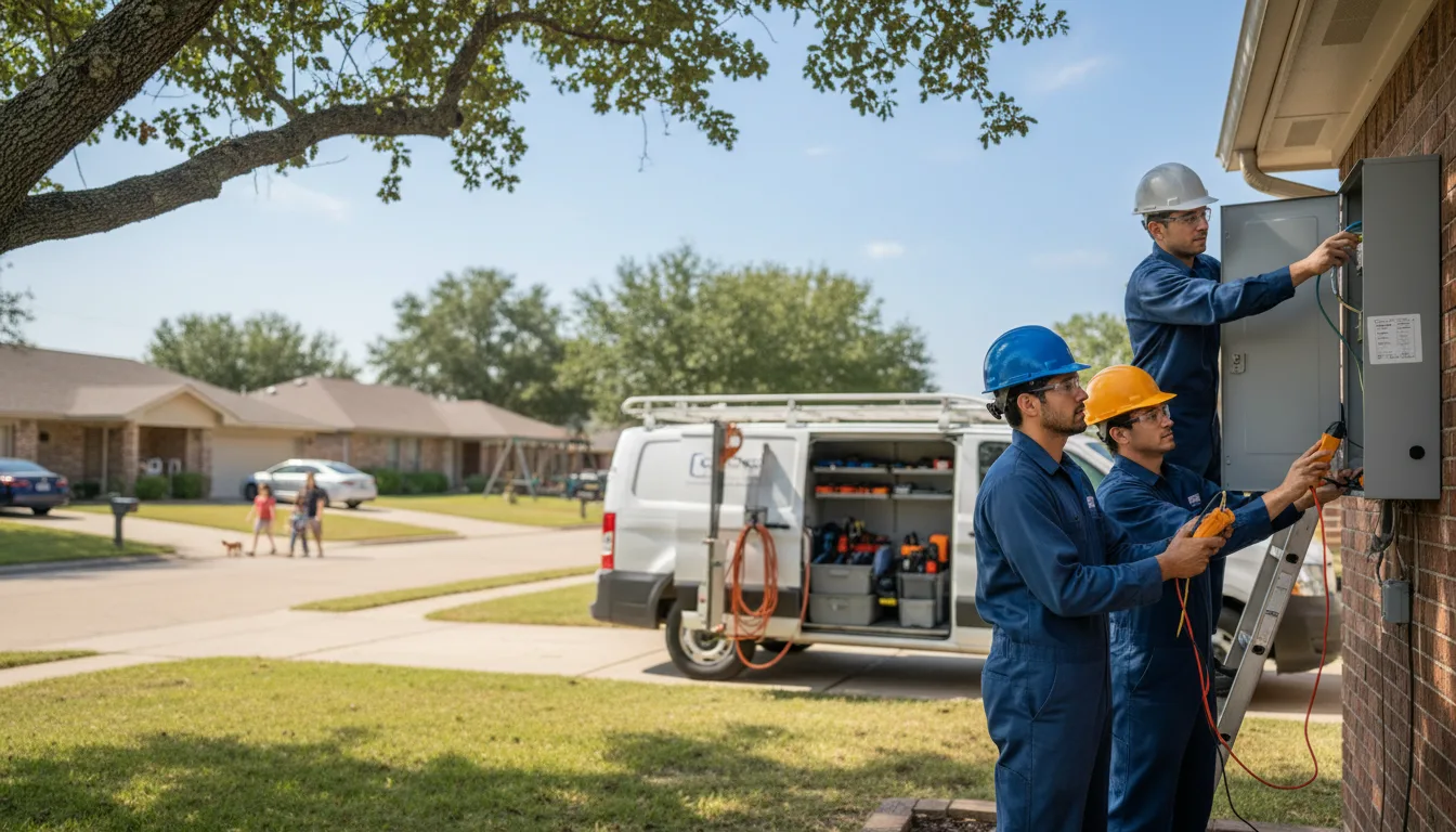 Certified electrician providing emergency electrical services in Fort Smith, AR